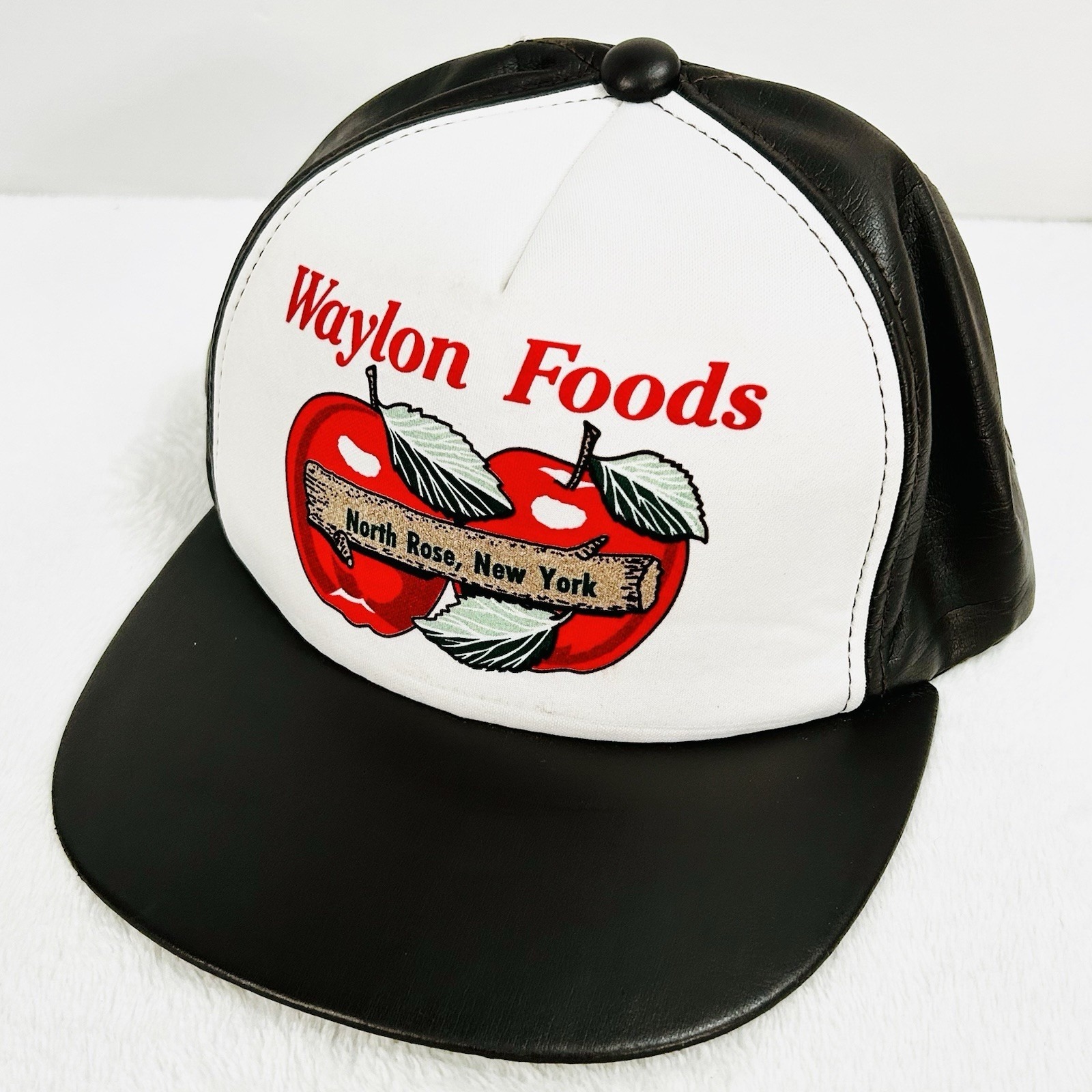 Waylon Foods New York Trucker Hat Cap Snapback Adjustable Brown Outdoors